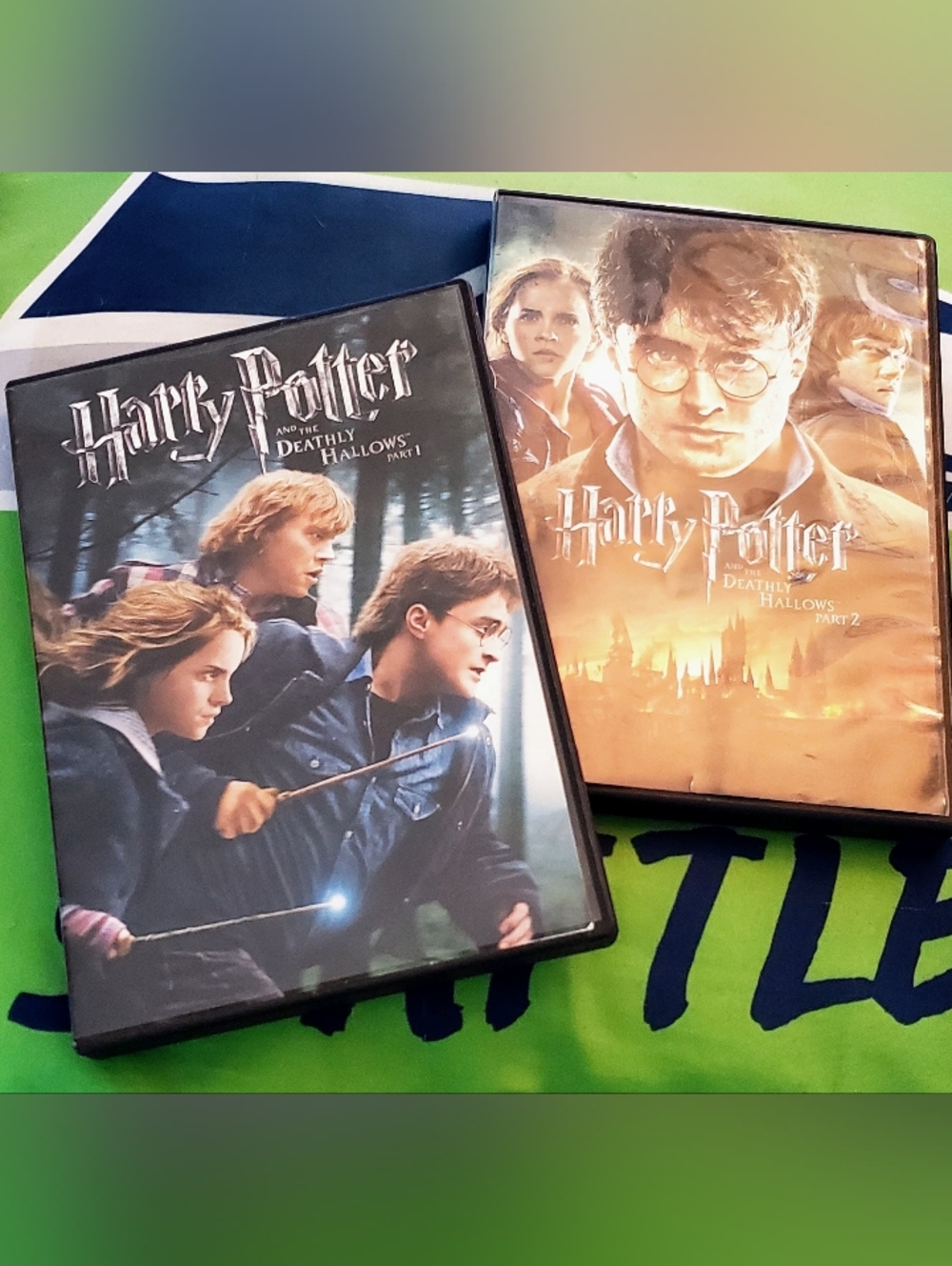Harry Potter and the Deathly Hallows Parts 1 & 2 DVD Set